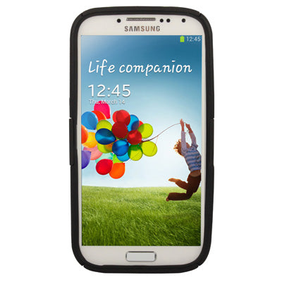 Plastic + Silicon Mesh Combination Case for Galaxy S IV / i9500
