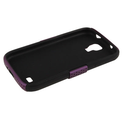 Plastic + Silicon Mesh Combination Case for Galaxy S IV / i9500
