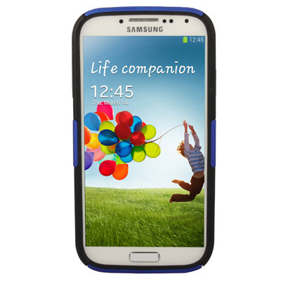 Plastic + Silicon Mesh Combination Case for Galaxy S IV / i9500