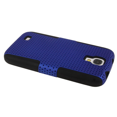 Plastic + Silicon Mesh Combination Case for Galaxy S IV / i9500