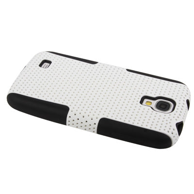 Plastic + Silicon Mesh Combination Case for Galaxy S IV / i9500