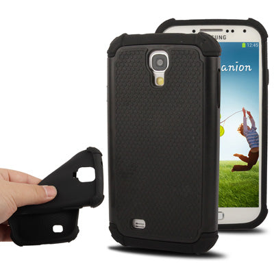 Plastic + Silicon Combination Case for Galaxy S IV / i9500