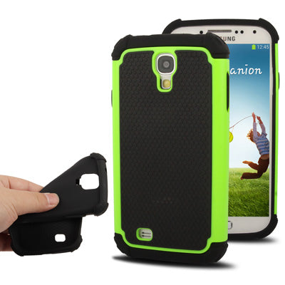 Plastic + Silicon Combination Case for Galaxy S IV / i9500