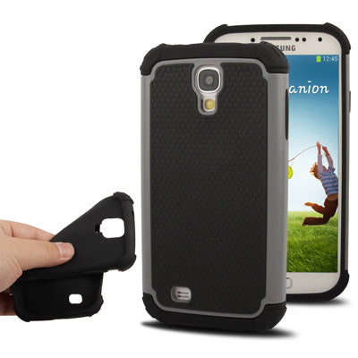 Plastic + Silicon Combination Case for Galaxy S IV / i9500