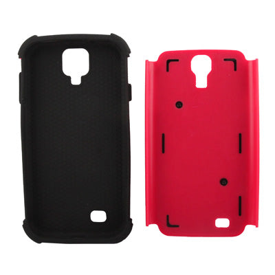 Plastic + Silicon Combination Case for Galaxy S IV / i9500