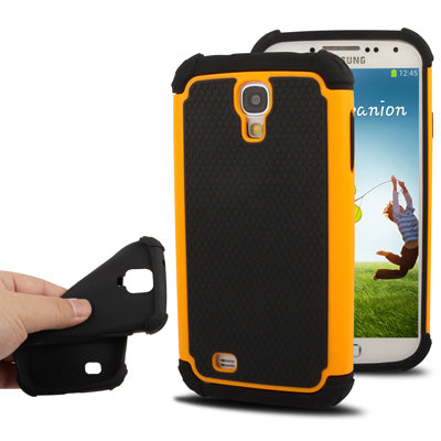Plastic + Silicon Combination Case for Galaxy S IV / i9500