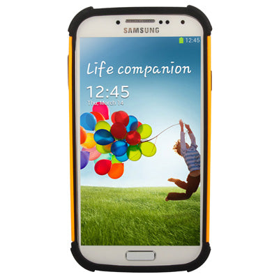 Plastic + Silicon Combination Case for Galaxy S IV / i9500