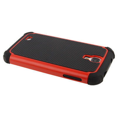 Plastic + Silicon Combination Case for Galaxy S IV / i9500