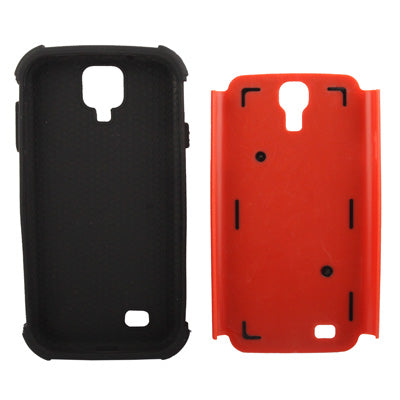 Plastic + Silicon Combination Case for Galaxy S IV / i9500