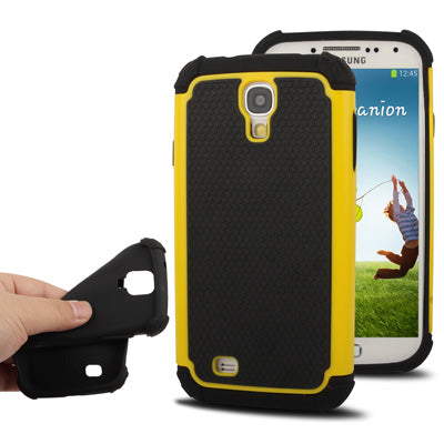 Plastic + Silicon Combination Case for Galaxy S IV / i9500