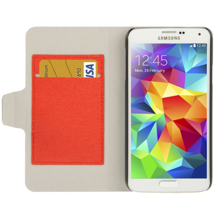 Oracle Texture Horizontal Flip Leather Case with