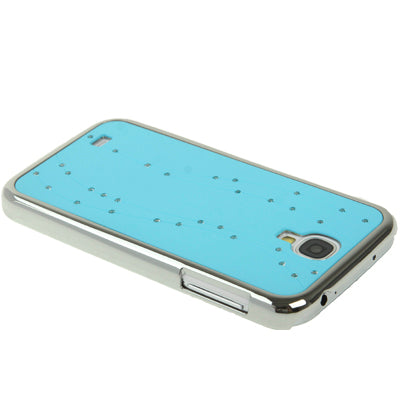 Curves Style Diamond Encrusted Plating Plastic Case for Galaxy S IV / i9500