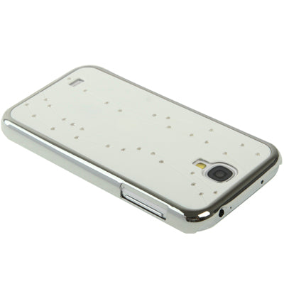 Curves Style Diamond Encrusted Plating Plastic Case for Galaxy S IV / i9500