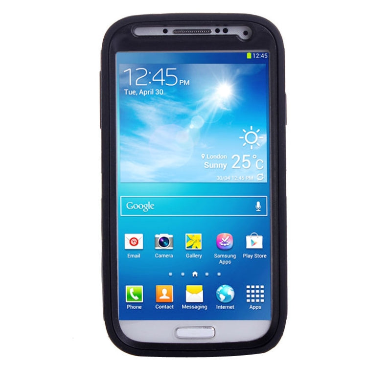 Shockproof Silicone + Plastic Combination Case for Galaxy S IV / i9500