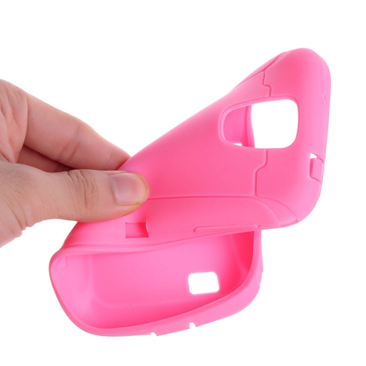 Shockproof Silicone + Plastic Combination Case for Galaxy S IV / i9500