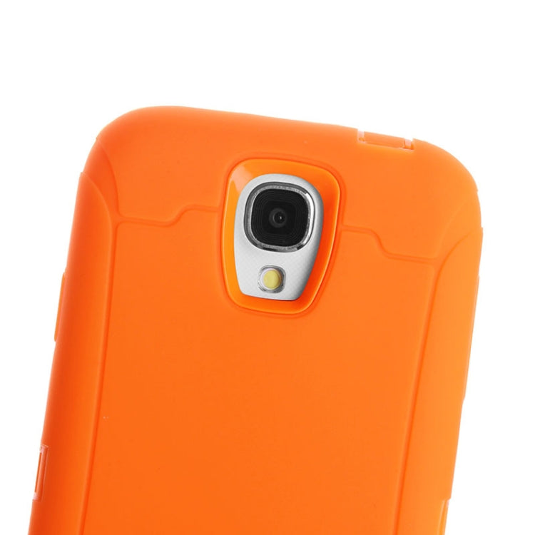 Shockproof Silicone + Plastic Combination Case for Galaxy S IV / i9500