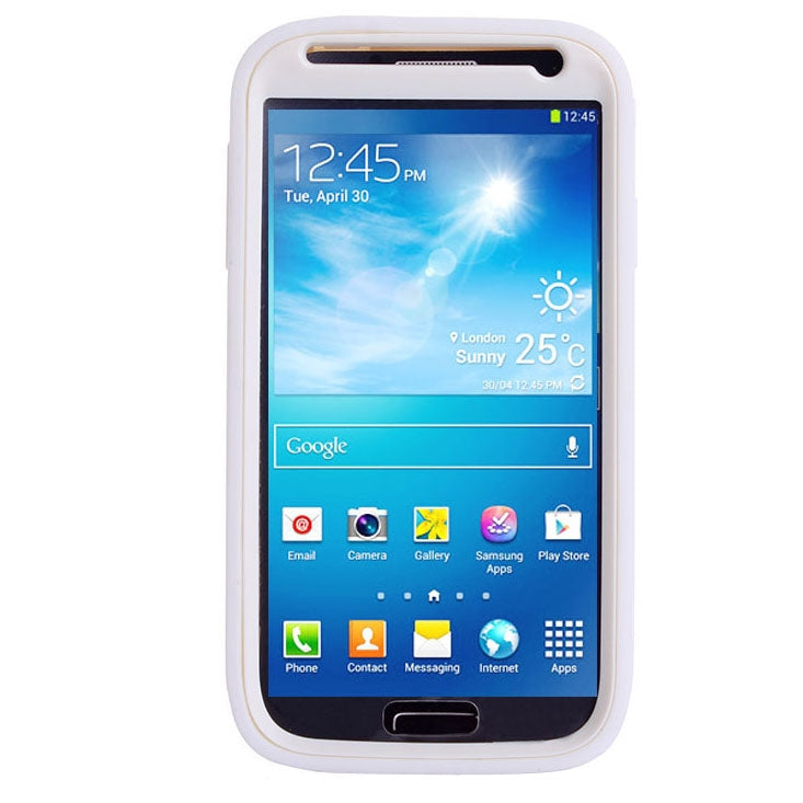 Shockproof Silicone + Plastic Combination Case for Galaxy S IV / i9500