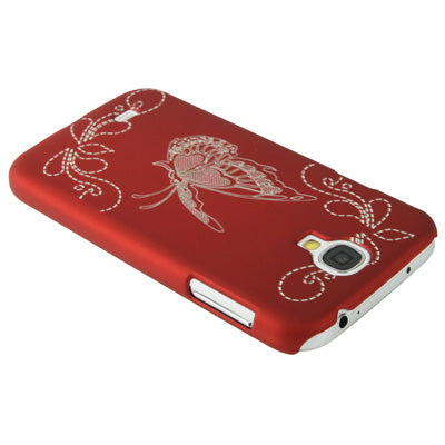 Butterfly Pattern Plastic Case for Galaxy S IV / i9500