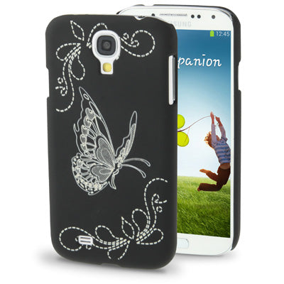 Butterfly Pattern Plastic Case for Galaxy S IV / i9500