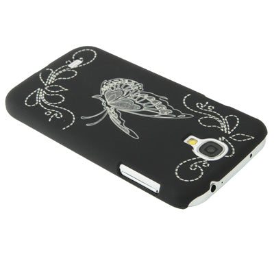 Butterfly Pattern Plastic Case for Galaxy S IV / i9500