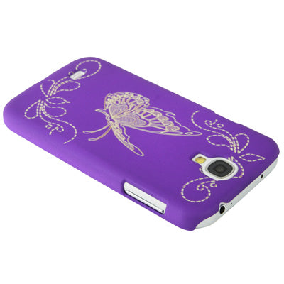 Butterfly Pattern Plastic Case for Galaxy S IV / i9500