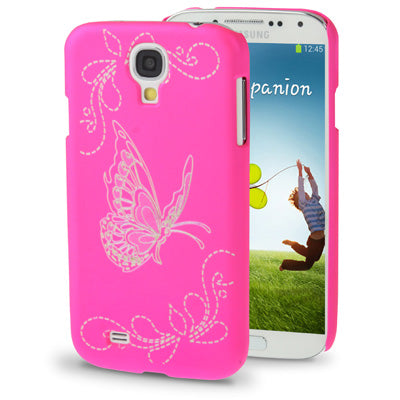 Butterfly Pattern Plastic Case for Galaxy S IV / i9500
