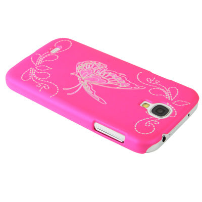 Butterfly Pattern Plastic Case for Galaxy S IV / i9500