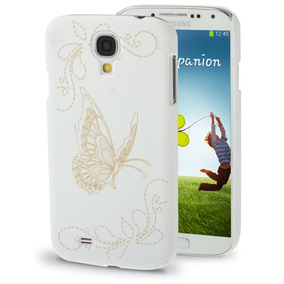Butterfly Pattern Plastic Case for Galaxy S IV / i9500