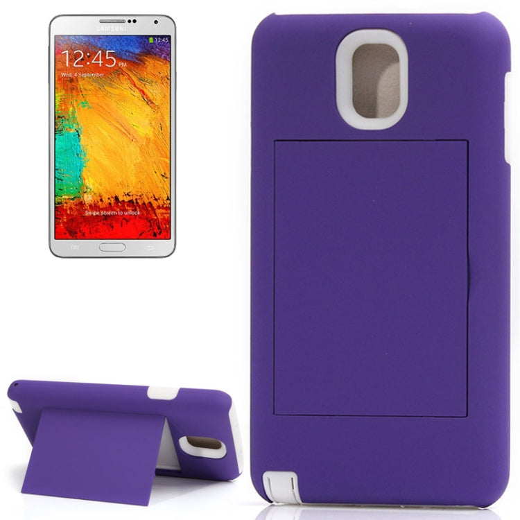 Silicone + Plastic Combination Case with Holder for Galaxy Note III / N9000