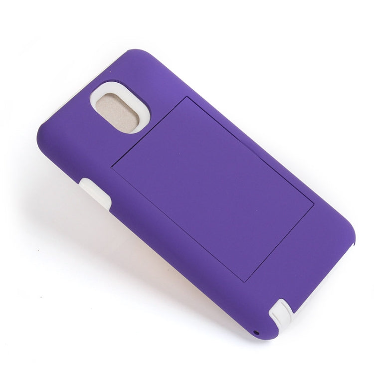 Silicone + Plastic Combination Case with Holder for Galaxy Note III / N9000
