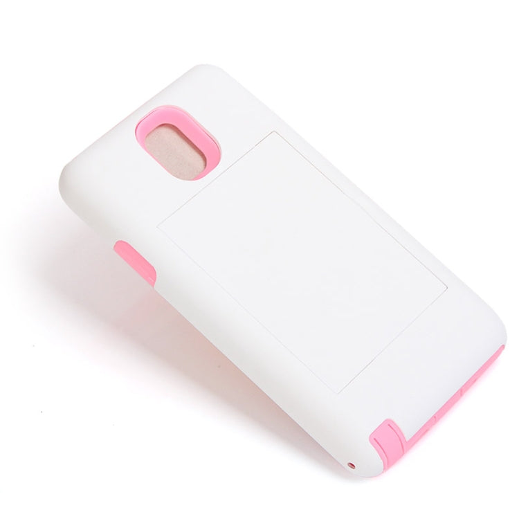 Silicone + Plastic Combination Case with Holder for Galaxy Note III / N9000