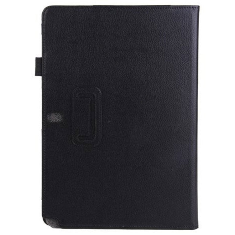 2-folding Litchi Texture Flip Leather Case with Holder for Galaxy Note & Tab Pro 12.2 / P900
