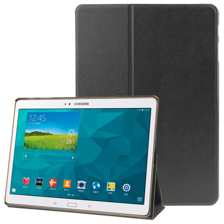 Frosted Texture Flip Leather Case with Holder for Galaxy Tab S 10.5 / T800