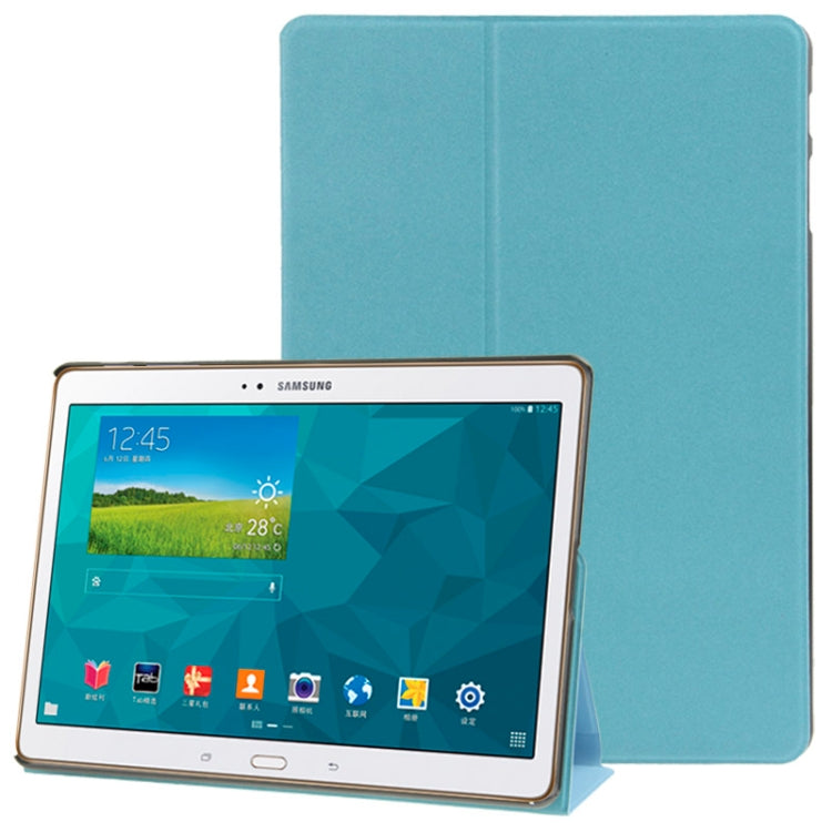 Frosted Texture Flip Leather Case with Holder for Galaxy Tab S 10.5 / T800