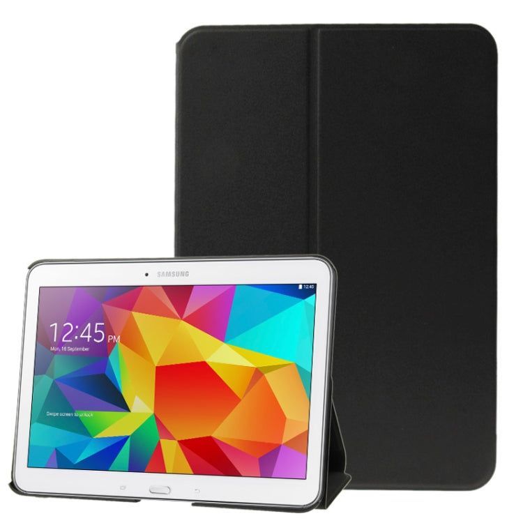 Frosted Texture Flip Leather Case with Holder for Galaxy Tab 4 10.1 / SM-T530