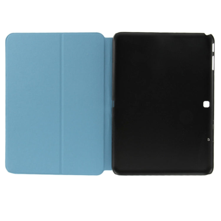 Frosted Texture Flip Leather Case with Holder for Galaxy Tab 4 10.1 / SM-T530