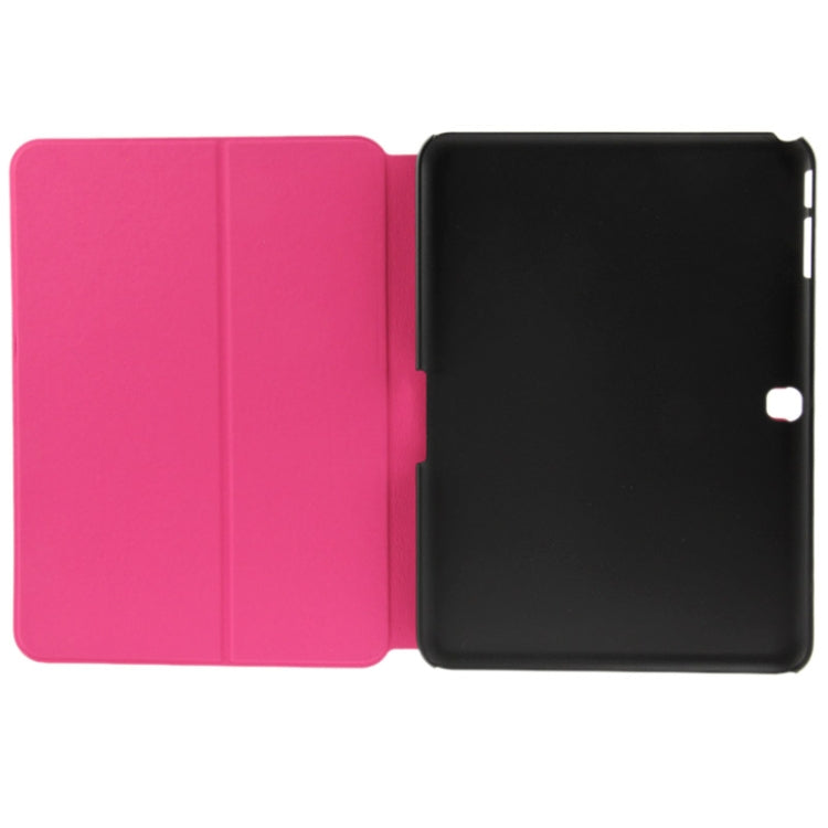 Frosted Texture Flip Leather Case with Holder for Galaxy Tab 4 10.1 / SM-T530