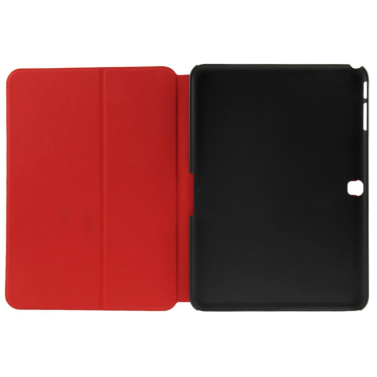 Frosted Texture Flip Leather Case with Holder for Galaxy Tab 4 10.1 / SM-T530