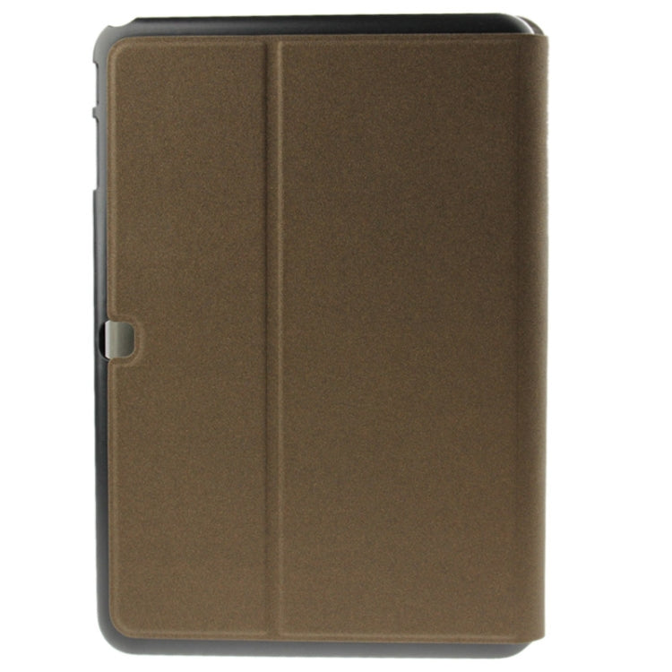 Frosted Texture Flip Leather Case with Holder for Galaxy Tab 4 10.1 / SM-T530