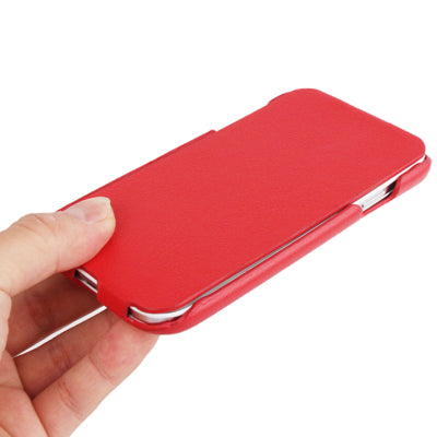 Litchi Texture Vertical Flip Leather Case for Galaxy S IV / i9500