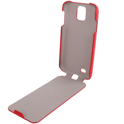 Litchi Texture Vertical Flip Leather Case for Galaxy S IV / i9500