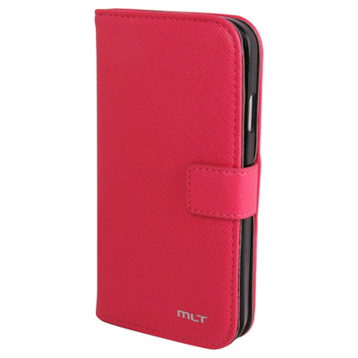 Cross Texture Horizontal Flip Leather Case with Credit Card Slots & Holder for Galaxy S IV / i9500