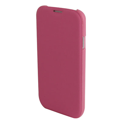 Cross Texture Leather + Plastic Cover Protective Case for Galaxy S IV / i9500