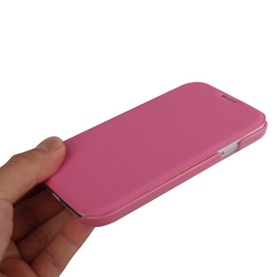 Cross Texture Leather + Plastic Cover Protective Case for Galaxy S IV / i9500