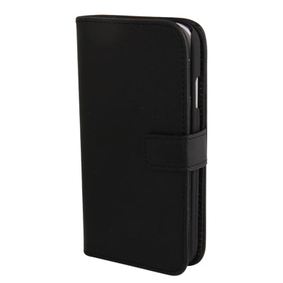 Horizontal Flip Magnetic Buckle Leather Case with Credit Card Slots & Holder for Galaxy S IV / i9500