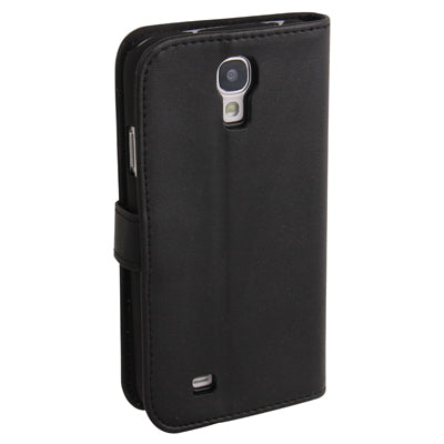 Horizontal Flip Magnetic Buckle Leather Case with Credit Card Slots & Holder for Galaxy S IV / i9500