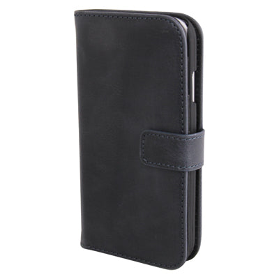 Horizontal Flip Magnetic Buckle Leather Case with Credit Card Slots & Holder for Galaxy S IV / i9500