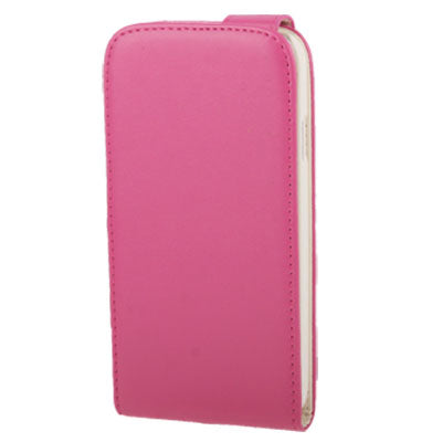 Pure Color Vertical Flip Leather Case for Galaxy S IV / i9500