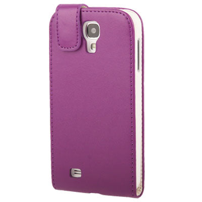 Pure Color Vertical Flip Leather Case for Galaxy S IV / i9500