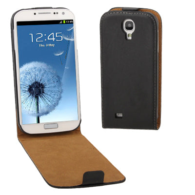 Vertical Flip Leather Case for Galaxy S IV / i9500